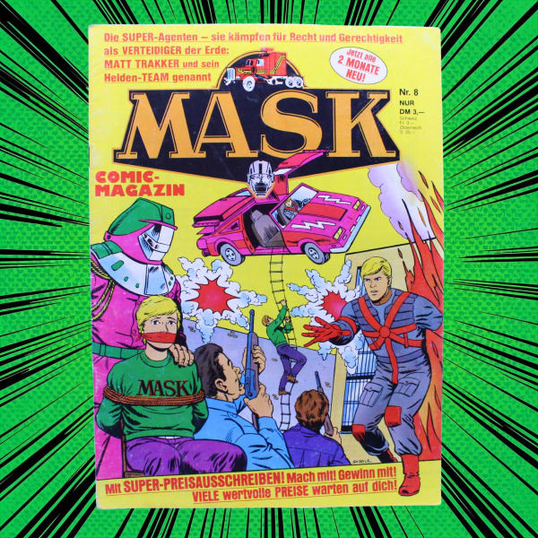 MASK Comic Magazin Nr. 8 (1988): Matt Trakker - ein Verräter?